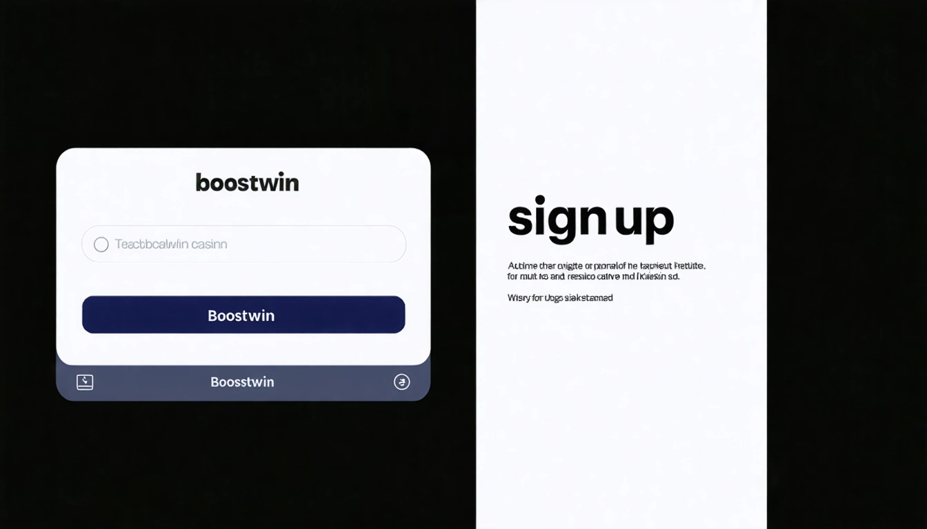 signup Boostwin